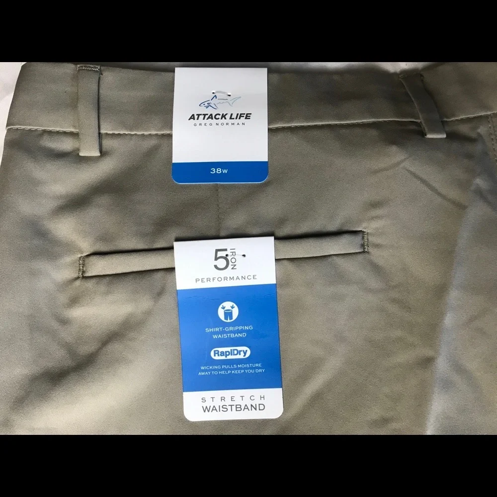 ATTACK LIFE GREG NORMAN Flat Front Performance
